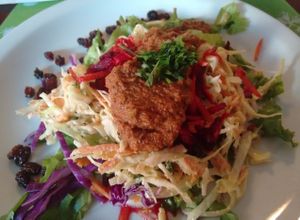 Saladas diversas at Bardana Equilibrio Natural in Rio De Janeiro