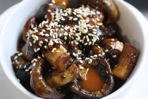 Champiñones al ajillo at Calabacitas Tiernas Bistro in Zapopan