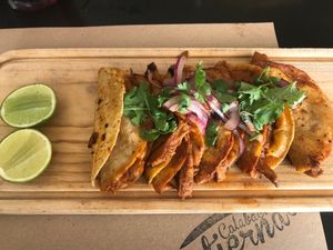 Tacos de Barbacoa - 2 Stars at Calabacitas Tiernas Bistro in Zapopan