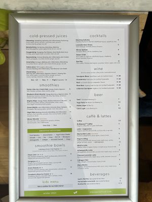   at Enjoy Pure Food + Drink in Leawood