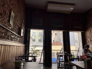 View of buildings in downtown  at Reino Vegetal in Rio De Janeiro