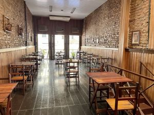 The upstairs area at Reino Vegetal in Rio De Janeiro