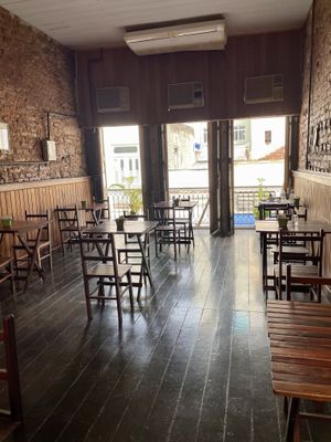 Beautiful seating at Reino Vegetal in Rio De Janeiro