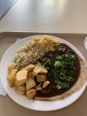Plate  at Reino Vegetal in Rio De Janeiro