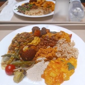 Comida baiana at Reino Vegetal in Rio De Janeiro
