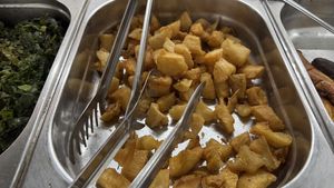 Mandioca frita  at Reino Vegetal in Rio De Janeiro