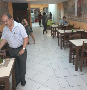 Lower floor at Reino Vegetal in Rio De Janeiro