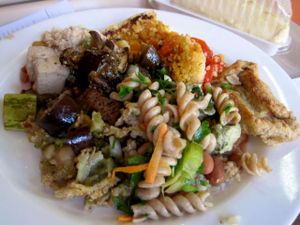 Nice plate at Reino Vegetal in Rio De Janeiro