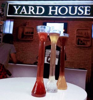 Beer cocktails at Yard House! at Yard House in Beijing