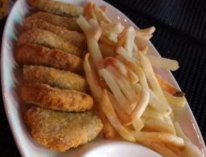 Vegan nugget plate at Yard House! at Yard House in Beijing