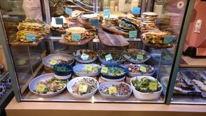 Salads and stuff at Sabbaba in Sydney