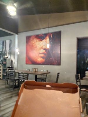 Confort place... Great low music. at Gourmet Pizza Company in Tampa