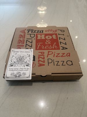   at Gourmet Pizza Company in Tampa