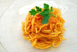 Tomato cream at Hiryu in Kashiwa