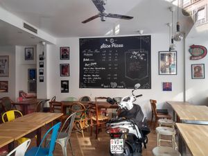 Interior (when closed) at Slice Pizza in Lausanne