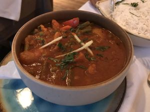 Vegetable Jalfrazi  at Little India in Koenigstein
