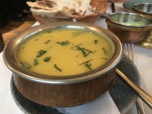Dal Ka Shorba - milde Linsensuppe 🌱😋  at Little India in Koenigstein