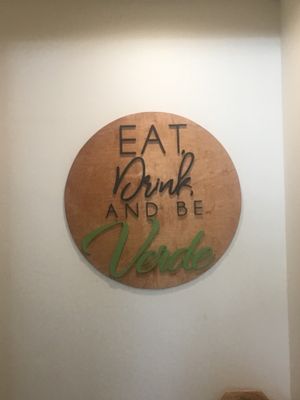 Be Verde at Verde Mexican Rotisserie in Meyers