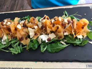 melon carpaccio  at Solo Crudo - Prati in Rome