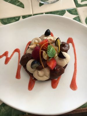 Triple chocolate! at Solo Crudo - Prati in Rome