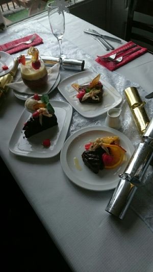 Xmas desserts..  at The Farmer's Union Pub  in Exeter