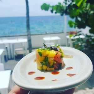 Colorful Summer Tartar Salad  at Vita Vegetarian Cuisine in Willemstad