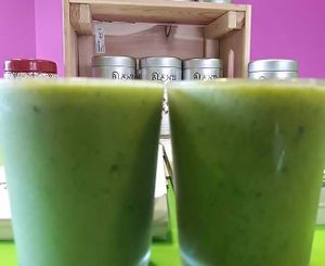 Green Smoothie at Delicias y Namaste in Fuerteventura