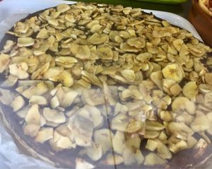 Banana toffee cake at Delicias y Namaste in Fuerteventura