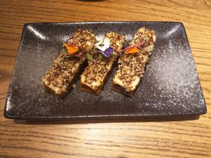 Pumpkin with quinoa & mustard. at Ru if Vegan in Shanghai