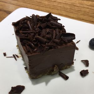 vegan mousse cake! 10/10 at Ru if Vegan in Shanghai