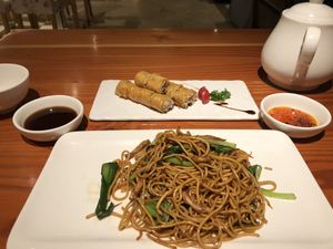 Good but greasy.. at Ru if Vegan in Shanghai