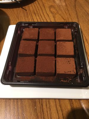 delicious chocolate take aways at Ru if Vegan in Shanghai