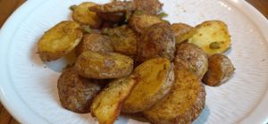 cumin potatoes at Ru if Vegan in Shanghai