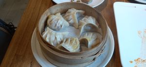 dumplings 饺子 at Ru if Vegan in Shanghai