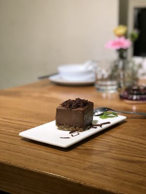Chocolate mouse cake  at Ru if Vegan in Shanghai