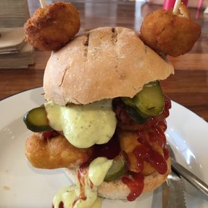 Saving Nemo burger at Soul Burger in Glebe