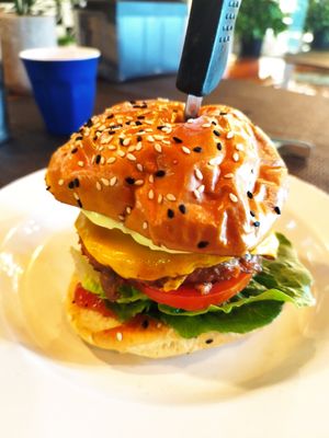 Beef Burger at Soul Burger in Glebe