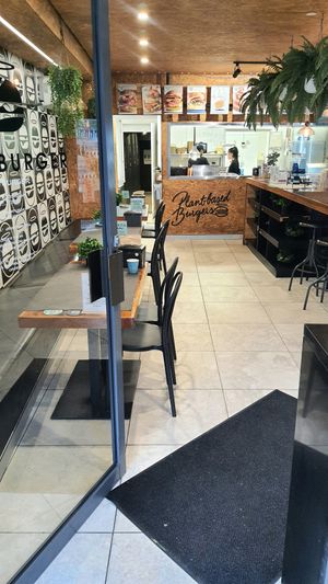 interior - view towards the counter at Soul Burger in Glebe