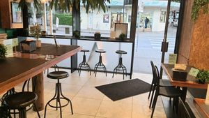 interior - seating at Soul Burger in Glebe