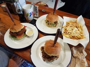 cool presentation at Soul Burger in Glebe