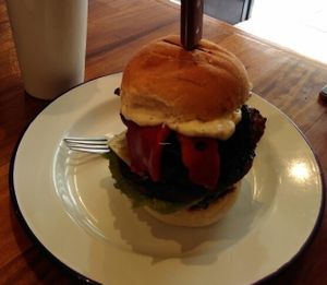 Sumo burger at Soul Burger in Glebe