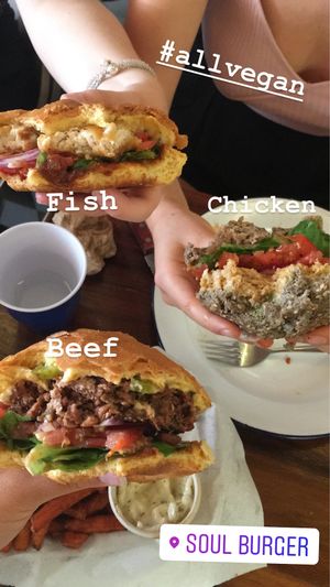 Scarily realistic at Soul Burger in Glebe