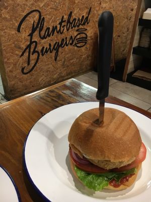 Chicken burger at Soul Burger in Glebe