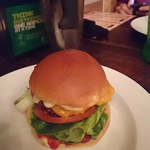 Delicious burger at Soul Burger in Glebe