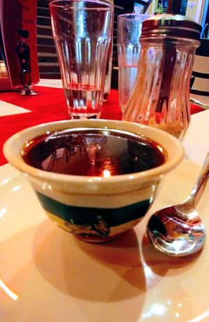 Ethiopian coffee at Savanna in Collingwood