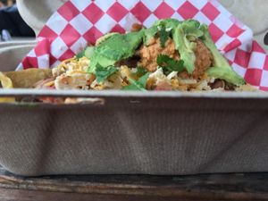 To go goodness
 at Rainbow Seasons - Food Truck in Portland