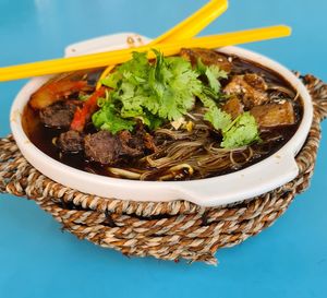 Clay pot Lor Mee Hoon at Wan Yuan 萬緣齋 - Tagore in Northeast Singapore