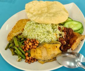 Nasi Lemak at Wan Yuan 萬緣齋 - Tagore in Northeast Singapore