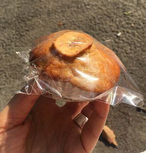 Maple Banana Muffin at Guruatsu in Tokyo
