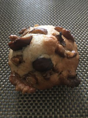   Chestnut and walnut muffin at Guruatsu in Tokyo